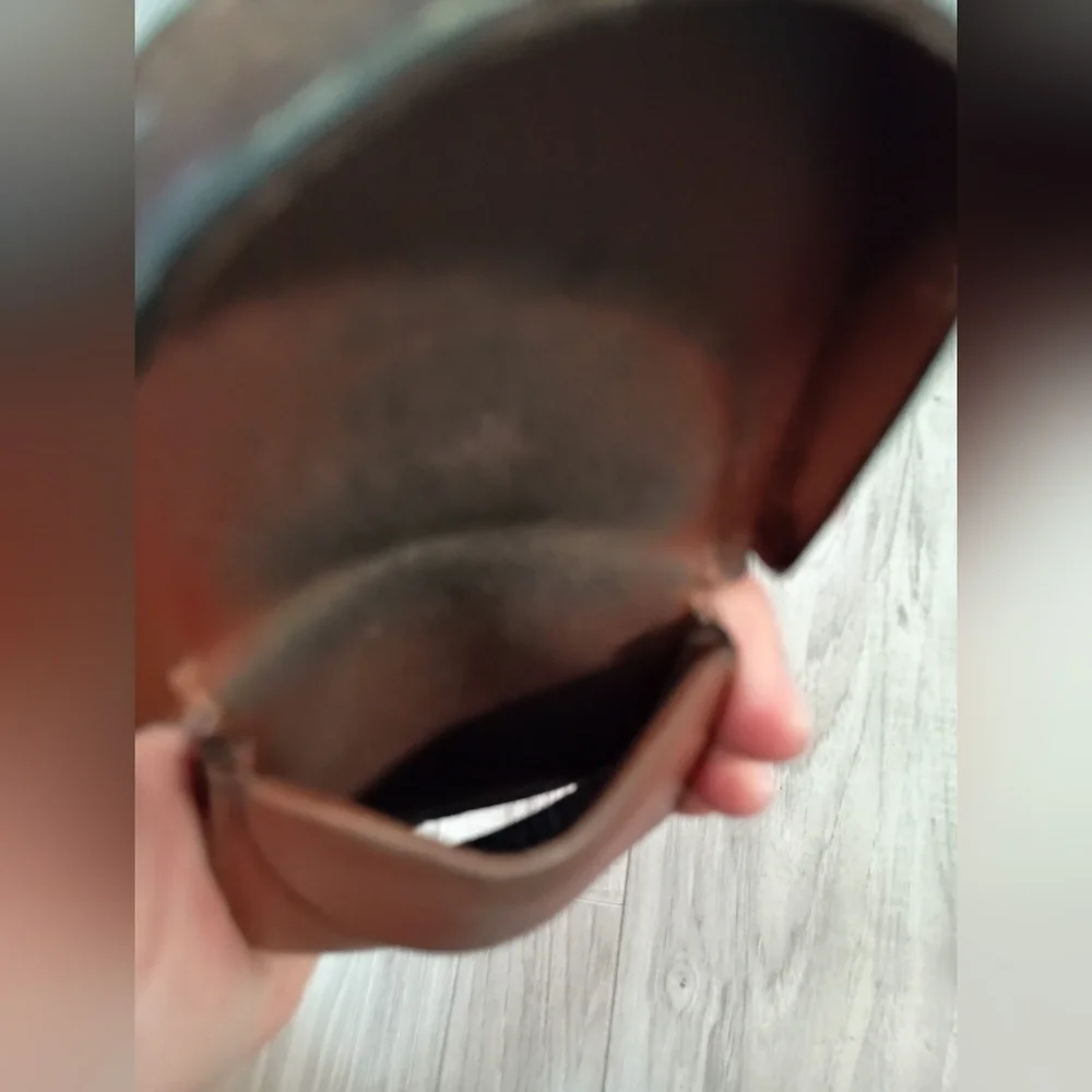 Louis Vuitton Monogram Port Monnaie Guze Coin Wallet Leather Brown